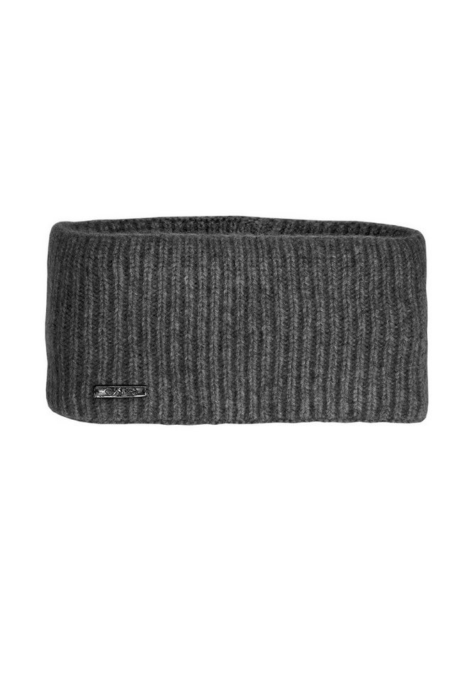 CAPO Stirnband CAPO-DOUX HEADBAND ribbed headband, triple layer K Made in Europe von CAPO