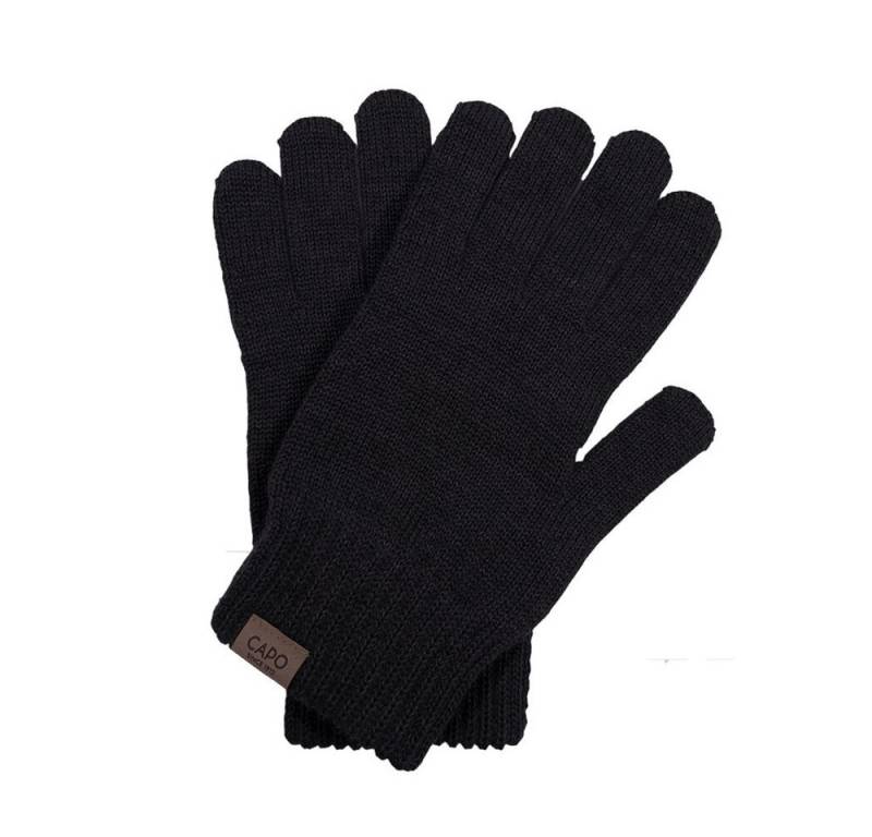 CAPO Strickhandschuhe Strickfingerhandschuhe Recyclinggarn (2-St) Merino von CAPO