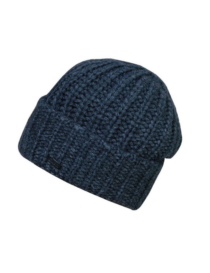 CAPO Strickmütze CAPO-NICE CAP knitted cap, turn up Alpaka-Wolle Made in Europe von CAPO