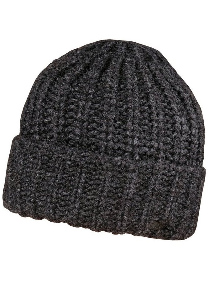 CAPO Strickmütze CAPO-NICE CAP knitted cap, turn up Alpaka-Wolle Made in Europe von CAPO