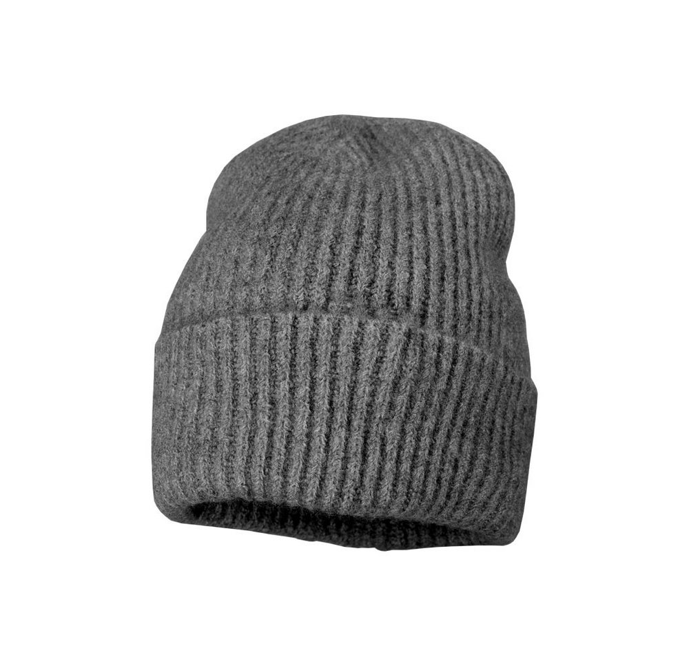 CAPO Strickmütze Dezente Melange-Töne, Grobstrick von CAPO