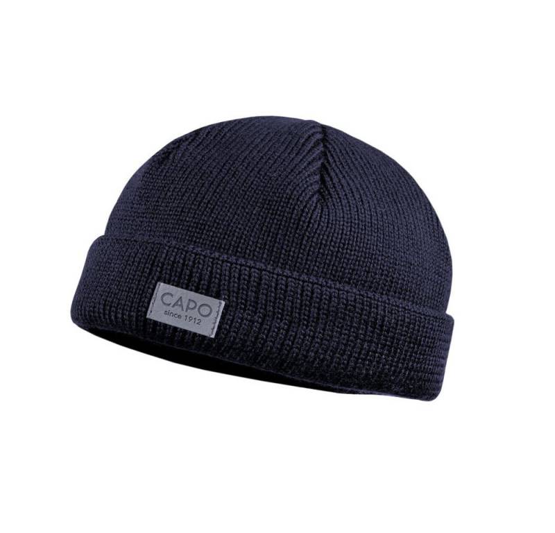 CAPO Strickmütze Strick-Dockercap, Wolle (1-St) Merinowolle von CAPO