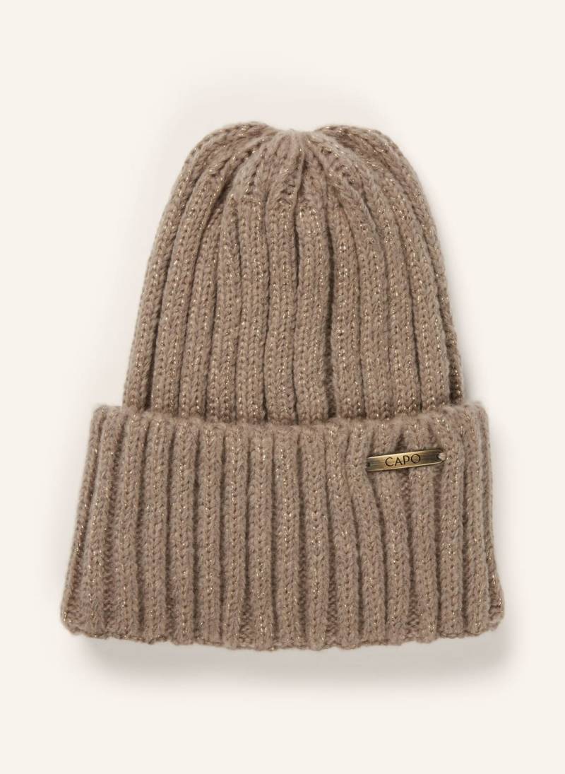 Capo Mütze beige von CAPO