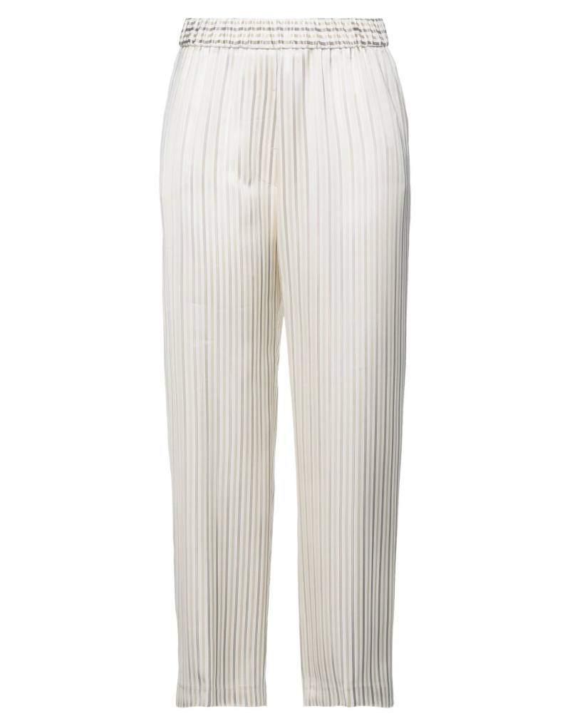 CAPPELLINI by PESERICO Hose Damen Elfenbein von CAPPELLINI by PESERICO