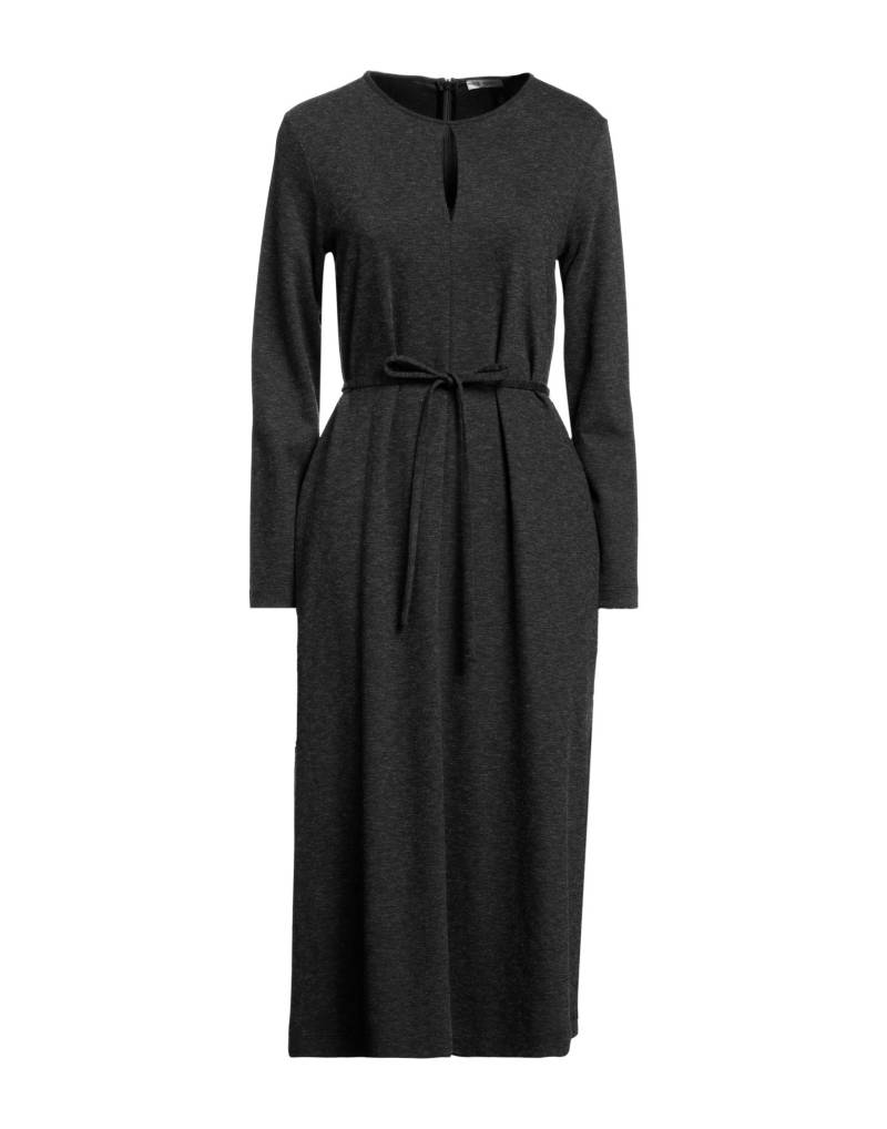 CAPPELLINI by PESERICO Midi-kleid Damen Braungrau von CAPPELLINI by PESERICO