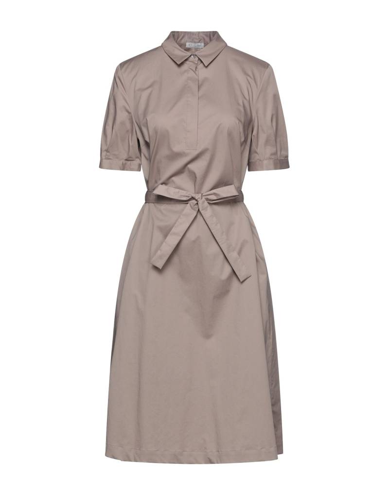 CAPPELLINI by PESERICO Midi-kleid Damen Hellbraun von CAPPELLINI by PESERICO