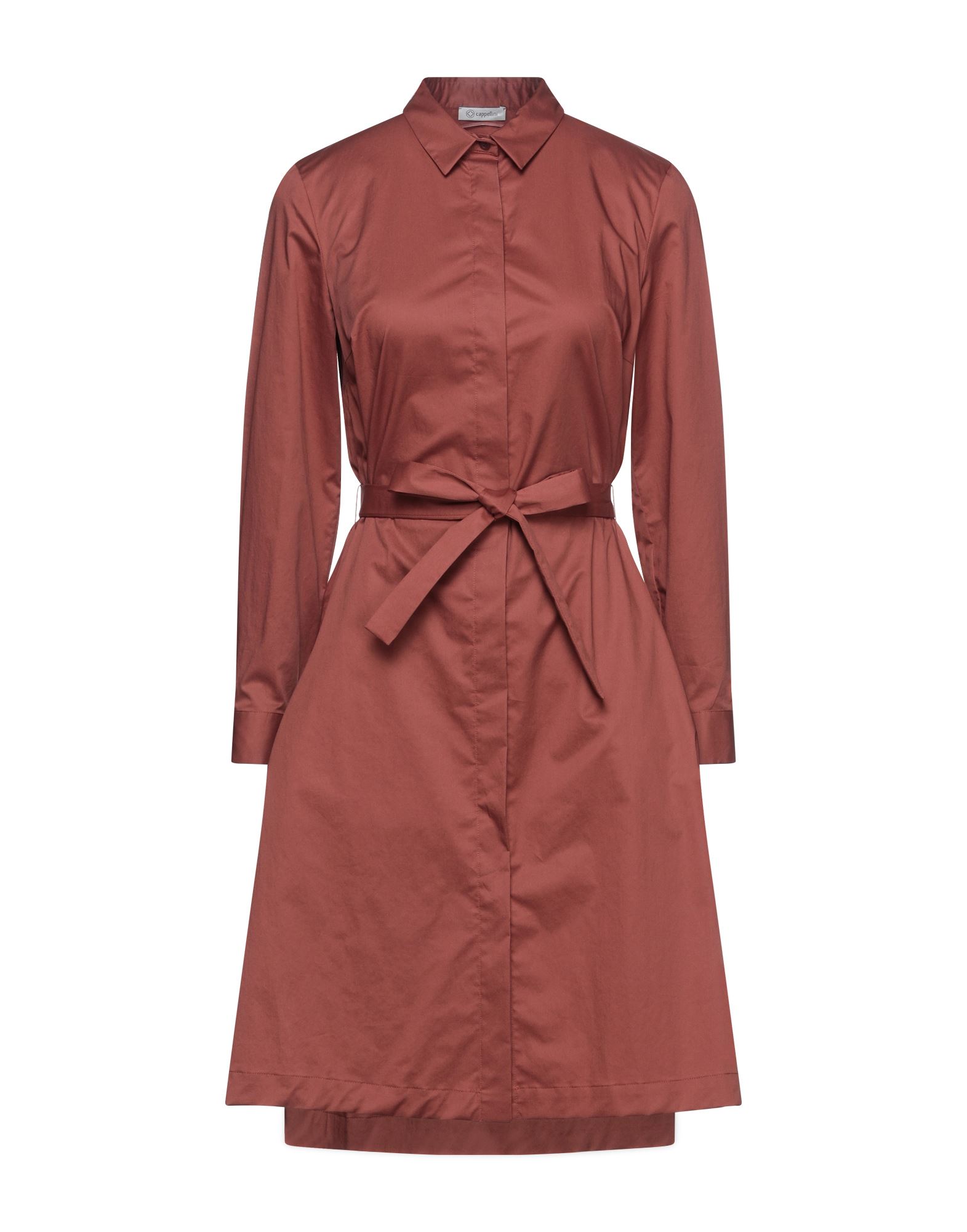 CAPPELLINI by PESERICO Mini-kleid Damen Rostrot von CAPPELLINI by PESERICO