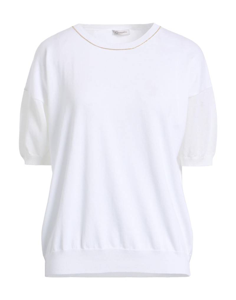 CAPPELLINI by PESERICO Pullover Damen Weiß von CAPPELLINI by PESERICO