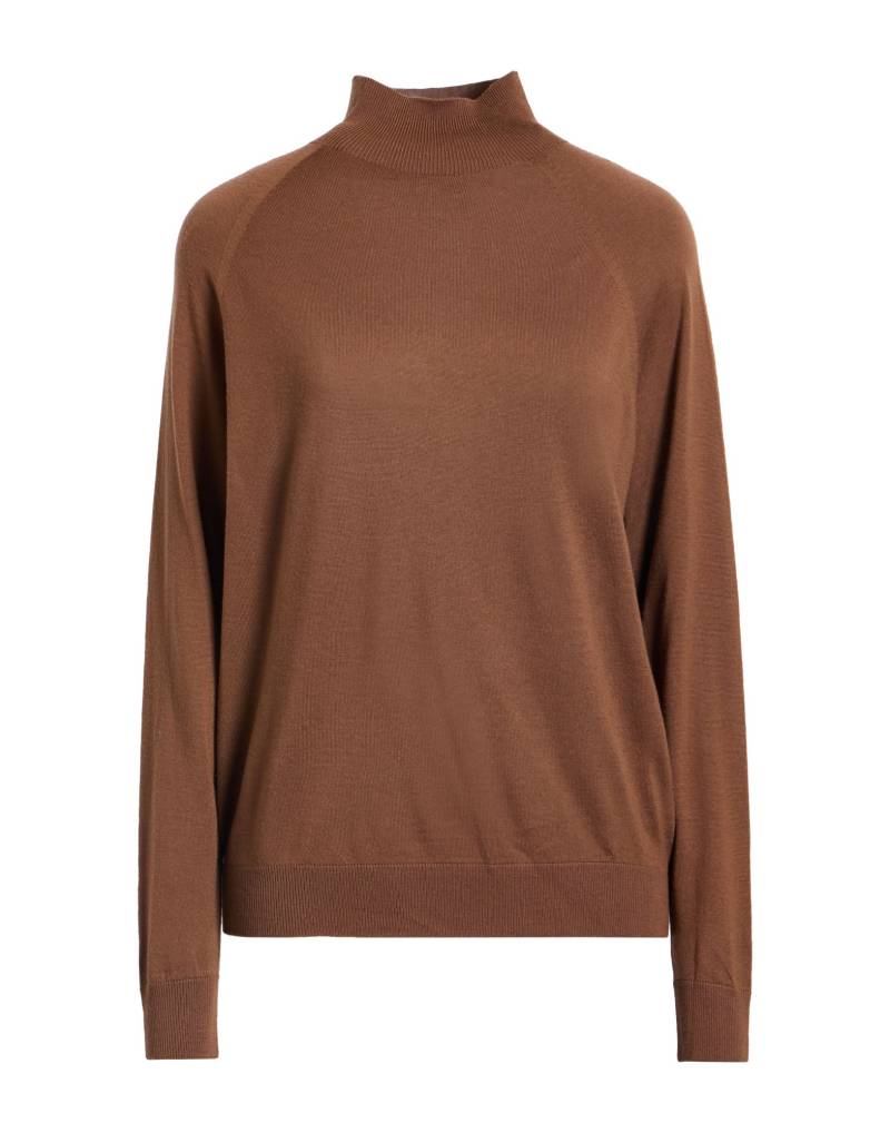 CAPPELLINI by PESERICO Rollkragenpullover Damen Braun von CAPPELLINI by PESERICO