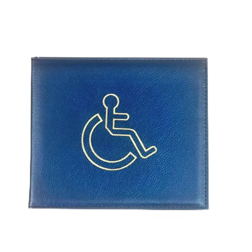 Blue Badge Holder Wallet for Car - Durable Disabled Badge Holder - Compact Travel Organizer for Cards & Documents, blau Blue Badge Holder Wallet for Car - Durable Disabled Badge Holder - Compact Travel Organizer for Cards & Documents, blau von CAPRA