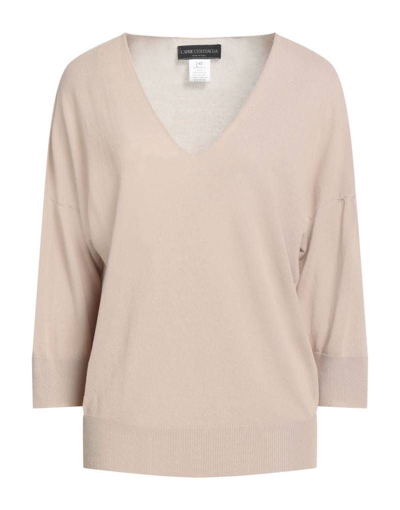 CAPRICCI DI MAGLIA Pullover Damen Sand von CAPRICCI DI MAGLIA