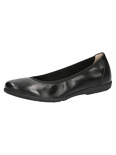 Caprice Damen 9-9-22150-26 Ballerinas, BLACK NAPPA, 39 EU von CAPRICE
