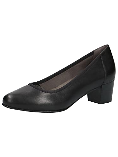 CAPRICE Damen 9-9-22308-29 Pumps, Black Nappa, 38 EU Weit von CAPRICE