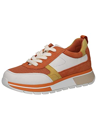 Caprice Damen 9-9-23708-20 Sneaker, ORANGE/Yellow, 36 EU von CAPRICE