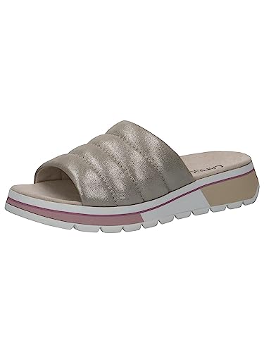 Caprice Damen 9-9-27205-20 Pantolette Flach, Stone METALLIC, 40 EU Caprice Damen 9-9-27205-20 Pantolette Flach, Stone METALLIC, 40 EU von CAPRICE