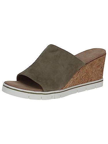 Caprice Damen 9-9-27208-20 Pantolette Absatz, Cactus Suede, 41 EU von CAPRICE