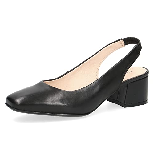CAPRICE Damen 9-9-29500-20 022 Pumps, Black Nappa, 38 EU von CAPRICE