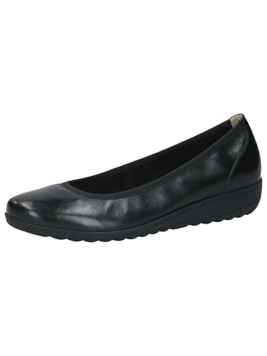 CAPRICE Damen 9-22161-42 Ballerina, Black Nappa, 39 EU CAPRICE Damen 9-22161-42 Ballerina, Black Nappa, 39 EU von CAPRICE