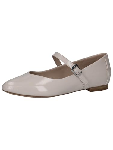 CAPRICE Damen 9-22112-44 Ballerina, Snow Naplak, 40 EU von CAPRICE