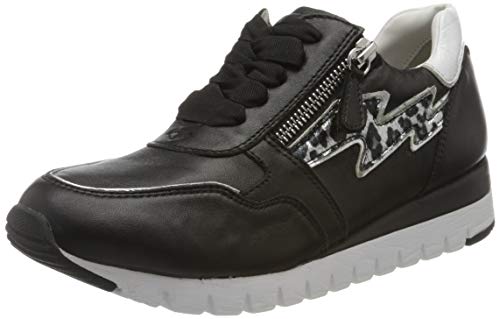 Caprice Damen Ibiza Sneaker, Schwarz, 37 von CAPRICE