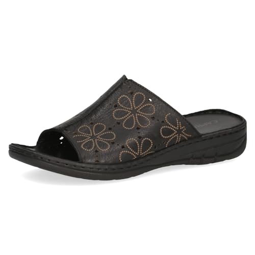 CAPRICE Damen Pantoletten aus Leder mit Fußbett, Schwarz (Black Nappa), 40 EU CAPRICE Damen Pantoletten aus Leder mit Fußbett, Schwarz (Black Nappa), 40 EU von CAPRICE