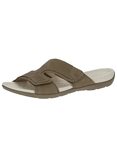 Caprice Damen 9-9-27107-20 Pantolette Flach, HERB NUBUC, 39 EU von CAPRICE