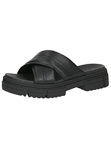 Caprice Damen 9-9-27207-20 Pantolette Absatz, Black SOFTNAP, 38 EU von CAPRICE