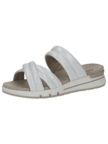 Caprice Damen 9-9-27251-20 Pantolette Flach, White Naplak, 40 EU Weit von CAPRICE