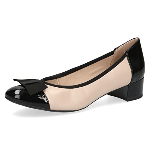 Caprice Damen 9-9-22307-20 415 Pumps, BEIGE/Black, 39 EU von CAPRICE
