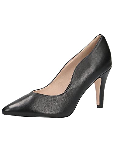 Caprice Damen 9-9-22403-28 Closed-Toe Pumps, BLACK NAPPA, 38 EU von CAPRICE