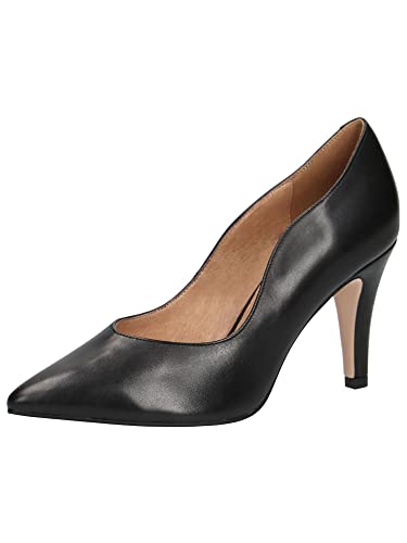 Caprice Damen 9-9-22403-28 Closed-Toe Pumps, BLACK NAPPA, 38.5 EU von CAPRICE