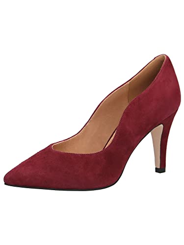 Caprice Damen 9-9-22403-29 Pumps, Bordeaux Suede, 36 EU von CAPRICE