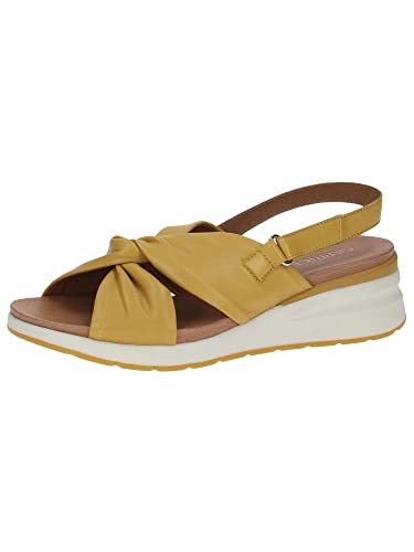 Caprice Damen 9-9-28300-20 Flache Sandale, Yellow SOFTNAP, 40 EU Caprice Damen 9-9-28300-20 Flache Sandale, Yellow SOFTNAP, 40 EU von CAPRICE