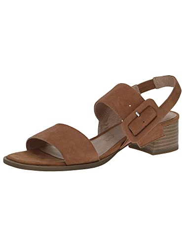 Caprice Damen 9-9-28211-20 Sandale Absatz, Hazel Suede, 39 EU von CAPRICE