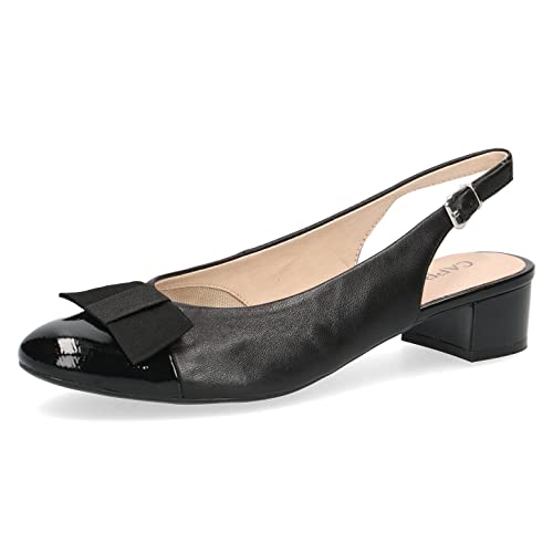 CAPRICE Damen 9-9-29501-28 Pumps, Black White, 38.5 EU von CAPRICE