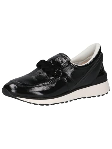 CAPRICE Damen Slipper Sportlich Bequem, Schwarz (Black Naplak), 40 EU von CAPRICE
