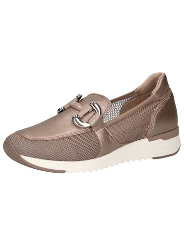 CAPRICE Damen Slipper mit Plateau Sportlich, Metallisch (Bronce Comb), 37 EU von CAPRICE
