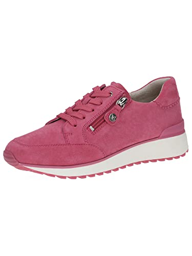 Caprice Damen 9-9-23716-20 Sneaker, Fuchsia Suede, 39 EU von CAPRICE