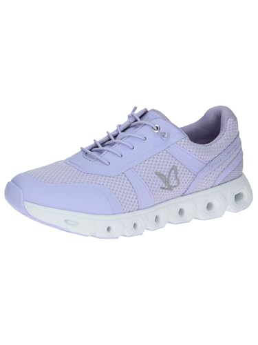 CAPRICE Damen Sneaker flach mit Schnürsenkeln Vegan, Lila (Purple Comb), 37 EU von CAPRICE