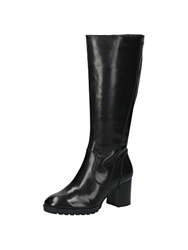 CAPRICE Damen 9-9-25508-29 Halblange Stiefel, Black Nappa, 37 EU von CAPRICE