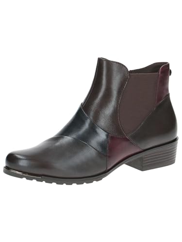 CAPRICE Damen Stiefeletten mit Absatz mit Reißverschluss Elegant, Mehrfarbig (Multi Nappa), 36.5 EU von CAPRICE