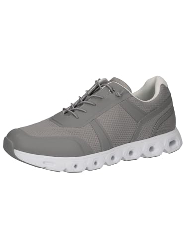 CAPRICE Herren Sneaker flach Low Top Vegan, Grau (Grey Comb), 45 EU von CAPRICE