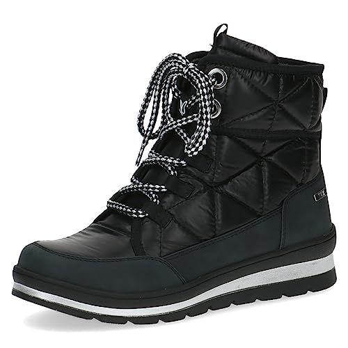CAPRICE Damen Stiefeletten zum Schnüren Airmotion Plateau mit Reißverschluss Weite G, Schwarz (Black Comb), 39 EU CAPRICE Damen Stiefeletten zum Schnüren Airmotion Plateau mit Reißverschluss Weite G, Schwarz (Black Comb), 39 EU von CAPRICE