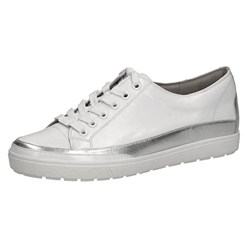 CAPRICE Sneaker - Weiß Leder/Synthetik 40,5 EU von CAPRICE