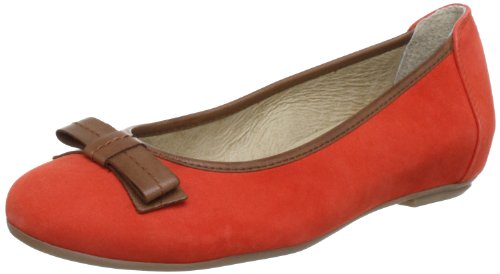 Caprice 9-9-22107-20, Damen Ballerinas, Orange (PAPAYA/NUT), EU 38.5 von CAPRICE