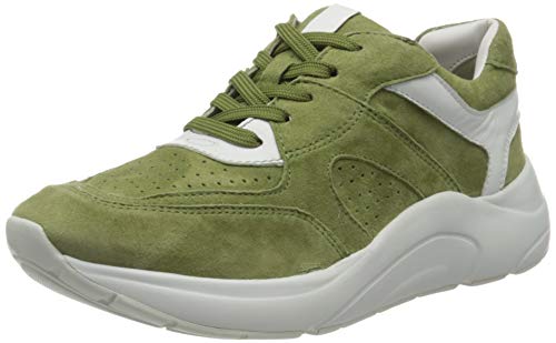 Caprice Damen Kiss Low-Top Sneakers, Green (MOSS/WHITE 711), 38 EU von CAPRICE