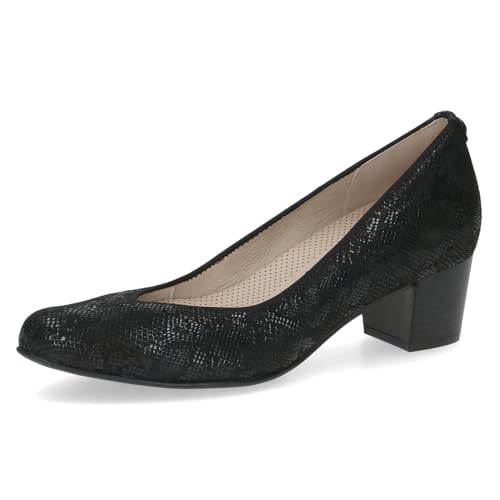 Caprice Damen 9-22308-43 Pumps, Black Reptile, 39 EU Weit von CAPRICE