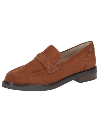 Caprice Damen 9-24300-43 Slipper, Cognac Suede, 36 EU von CAPRICE