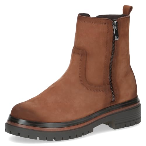 Caprice Damen 9-25401-45 Stiefelette, Cognac Nubuc, 37 EU von CAPRICE