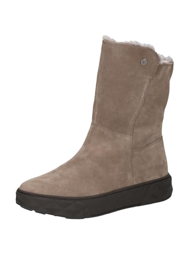 Caprice Damen 9-26403-43 Mode-Stiefel, Taupe Suede, 38 EU Weit von CAPRICE